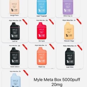 MYLE META BOX 5000PUFF 20MG
