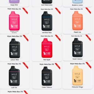 MYLE META BOX 5000PUFF 50MG